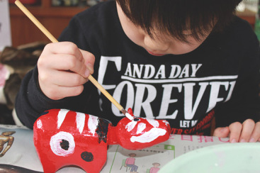 akabeko-paint-painting-2