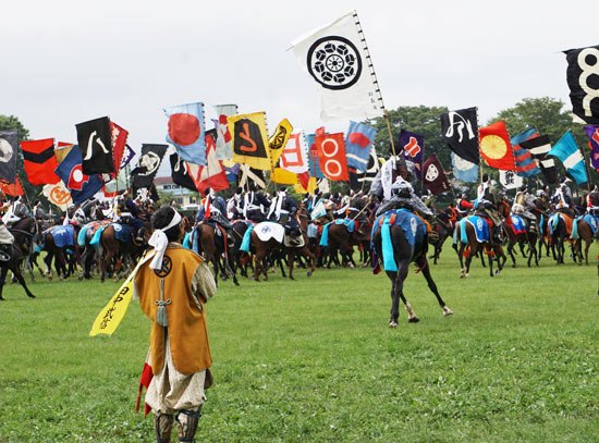 soma nomaoi fukushima flag catch festival (5)