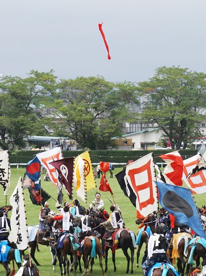 soma nomaoi fukushima flag catch festival (7)