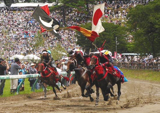 Soma nomaoi horse race fukushima (6)