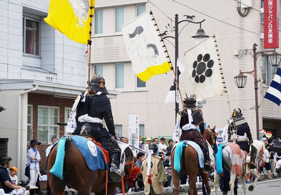 Soma nomaoi procession street fukushima festival (1)