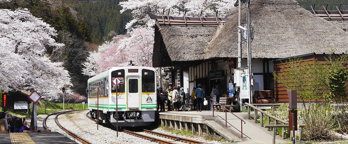 Yunokami Onsen in Spring